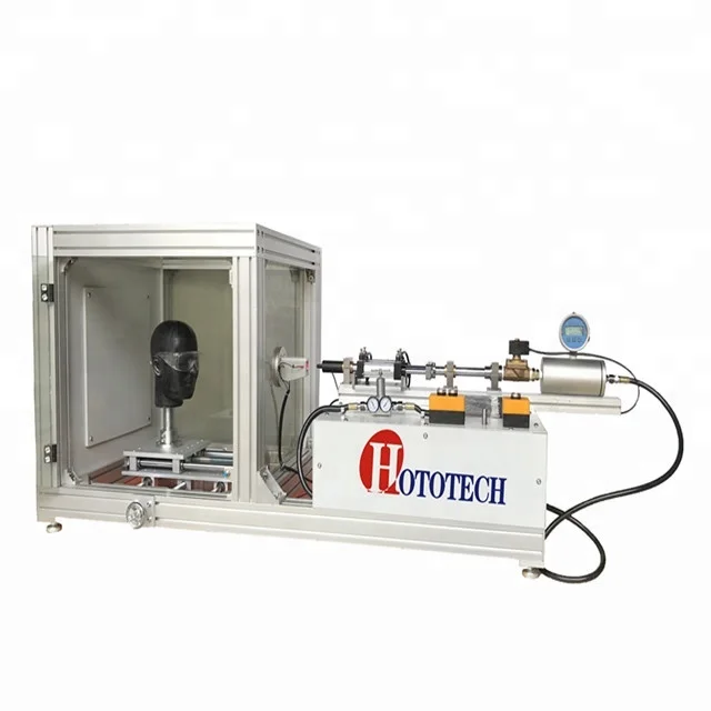 SNELL SA/K2010  AS1698 EN166 standard 5.5mm pellet Helmet high speed impact Testing Machine