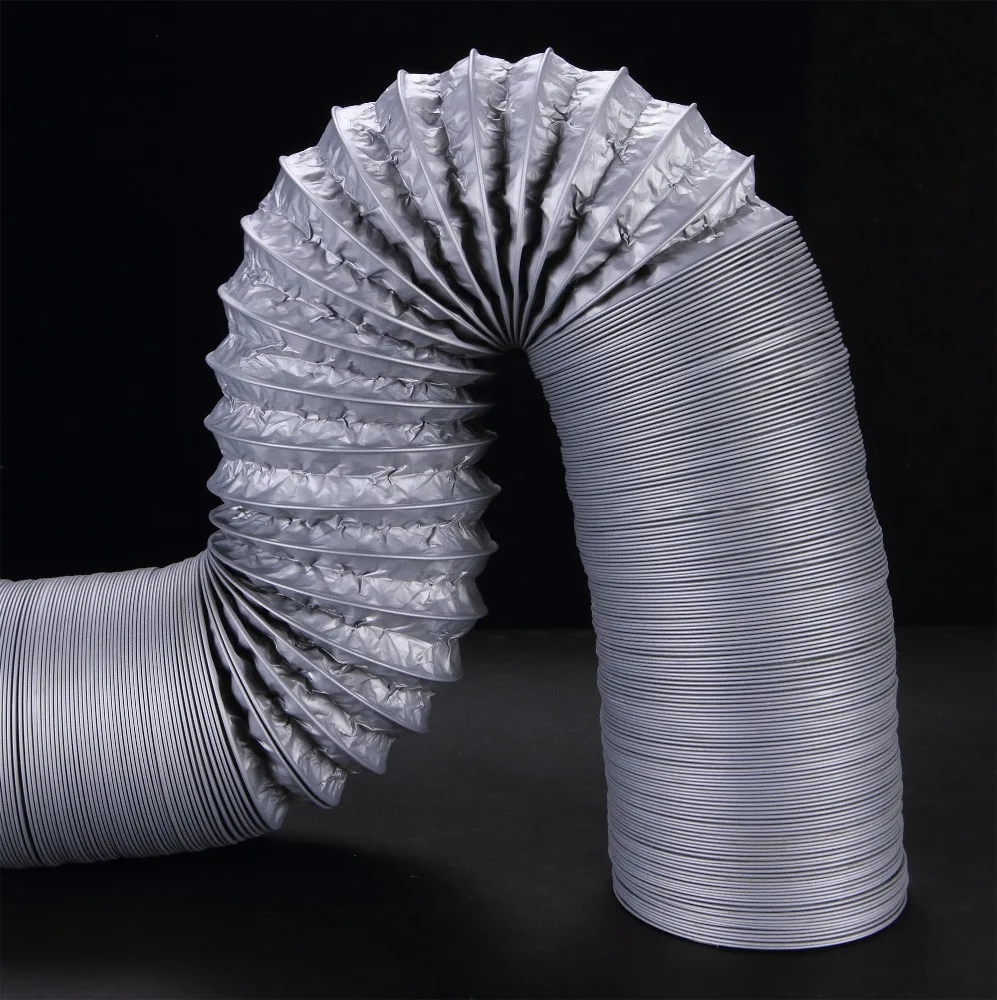 2inch-24inch PVC type ventilation fitting spiral flexible air duct