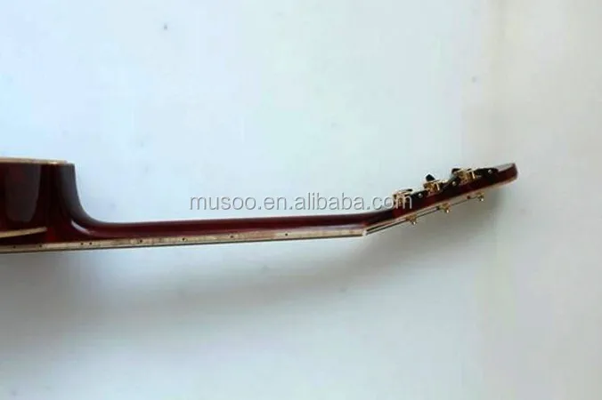 MUSOO BRAND Handcrafted Archtop Jazz Guitar Electric Guitar With Hardshell Case(AR600)