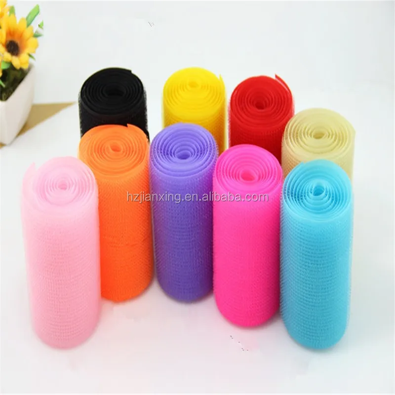 Wholesale colorful China products plastic hair roller types Hair curler tape