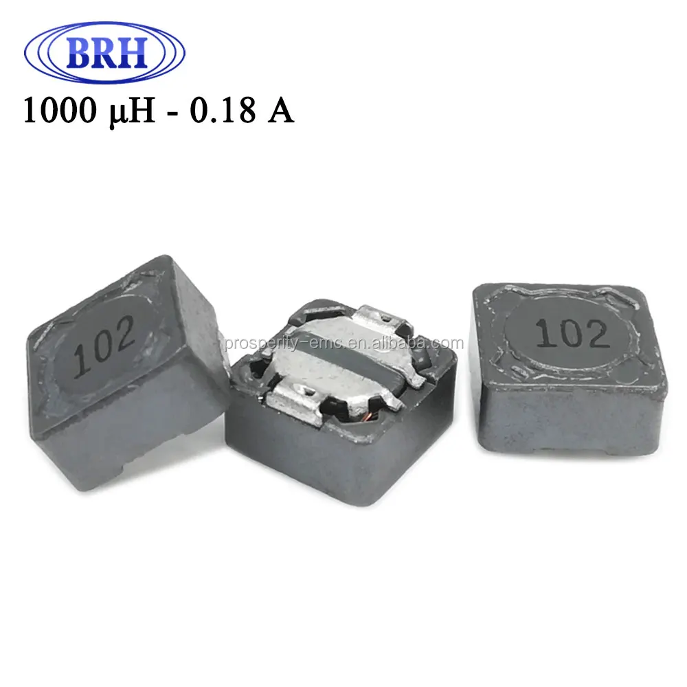 Custom high frequency choke coilpower inductor 0704 size 1000uh 0.18A