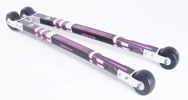 Классический бортик из стекловолокна для катания на роликах в скандинавском стиле красного цвета