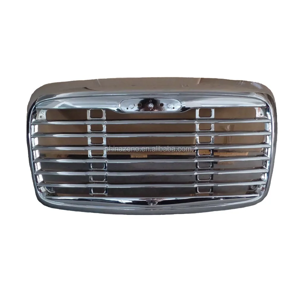Front Grille Chrome OE style w/ bug screen Fits 2000 - 2008 Freightliner Columbia