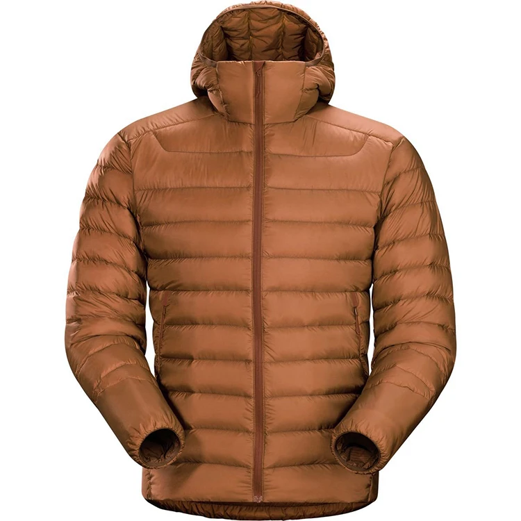 High Quality low-cost remarkable Smooth fashion outdoor hooded men duck down jacket winter