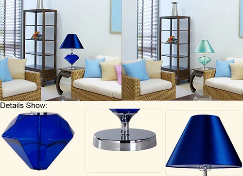 Modern table lamp/glass fashionable table lamp