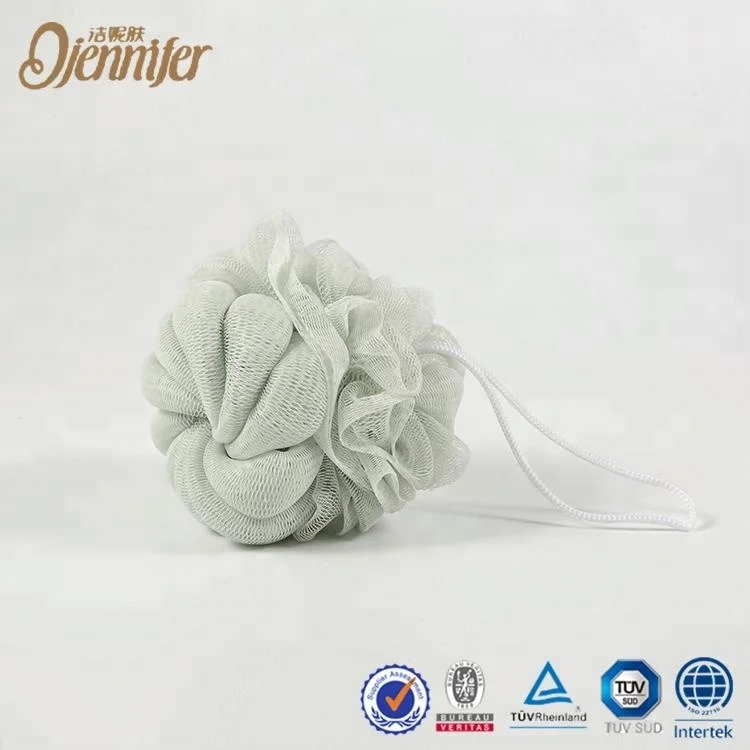 Rolling Chrysanthemum Shape Sponge Ball for Bathing Body Cleaning Cute Bath Sponge