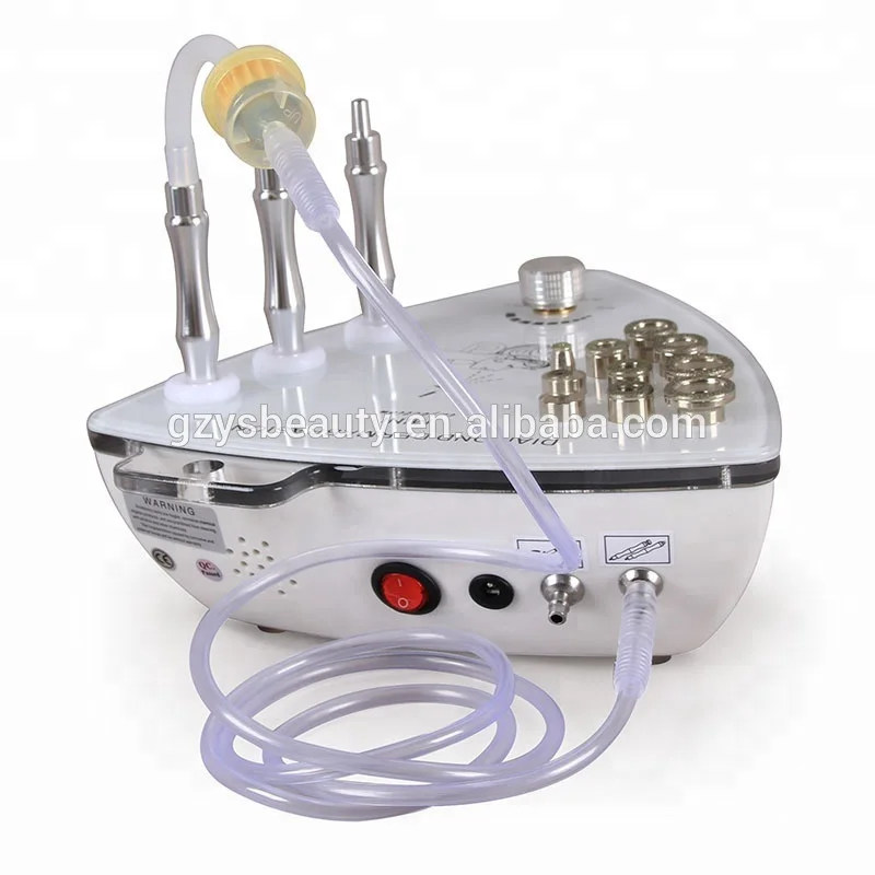 Home use facial machine 2 in 1 diamond dermabrasion machine with diamond dermabrasion and oxygen sprayer