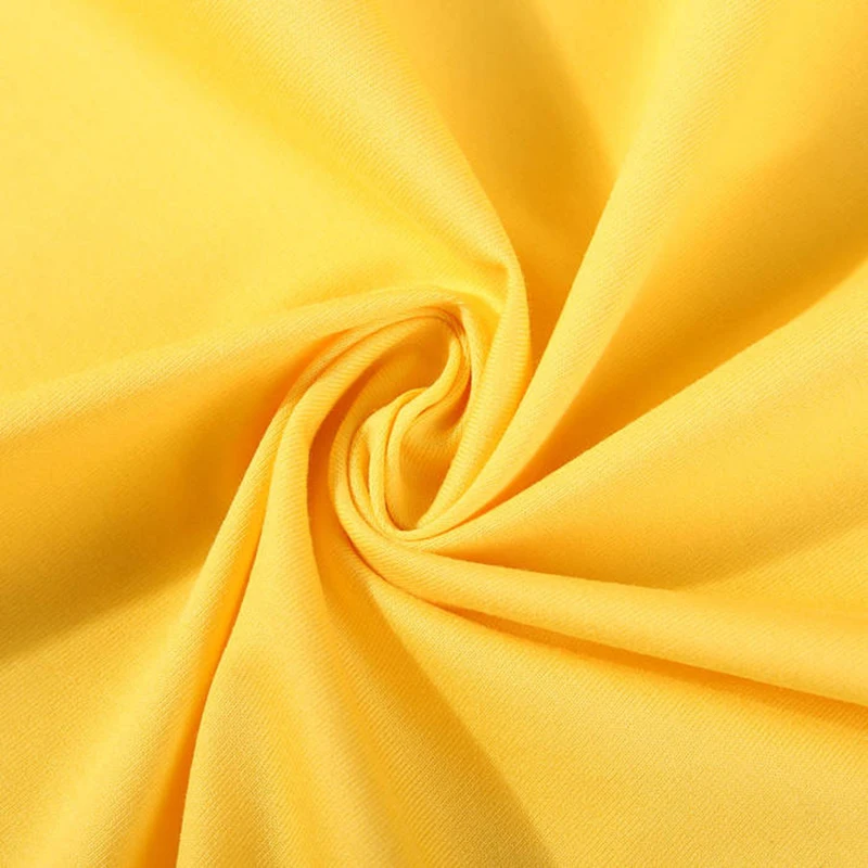 Мягкого трикотажа Пима 94% хлопок 6% спандекс ткани для одежды ткань