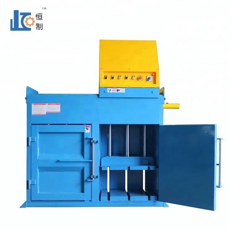 Vertical hydraulic multi chamber waste paper cardboard baler machine plastic baling machine