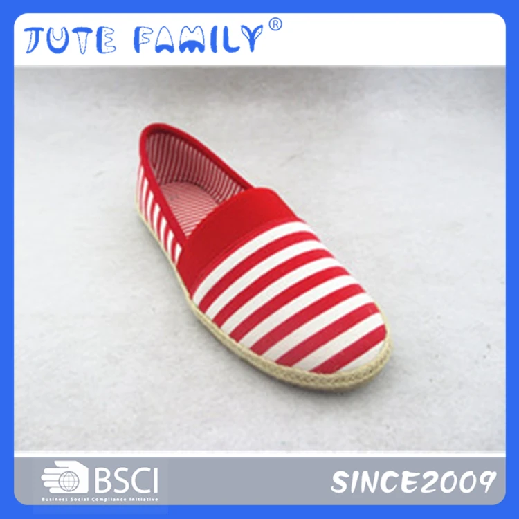 Китай производитель оптовая продажа джута espadrilles обувная подошва в Китае завод 2016