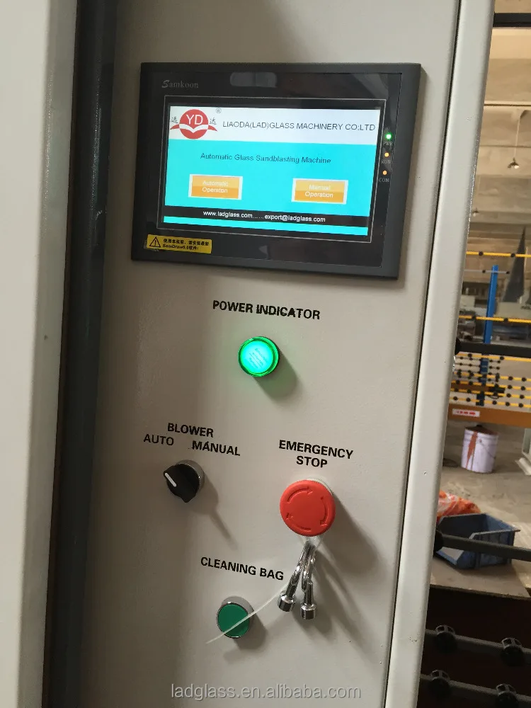 Automatic Glass Sandblasting Machine