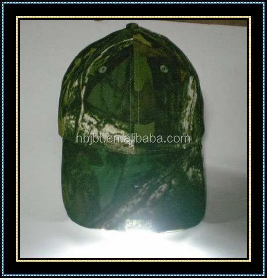 Promotion Gift Item Cheap Custom Promotion Baseball Cap with Built-in Led Light