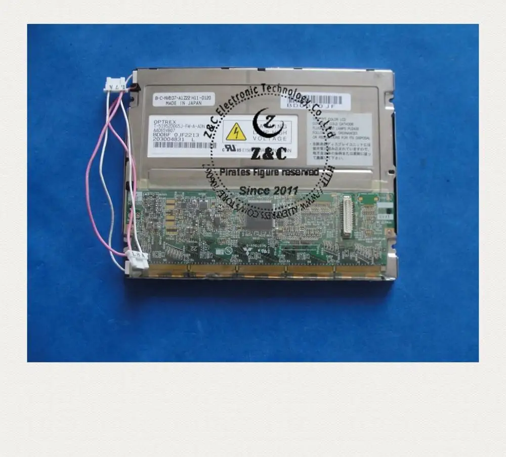 AA065VB07 T-51952D065J-FW-A-ADN Original A+ Grade 6.5 inch LCD Panel for Industrial Equipment Application for OPTREX