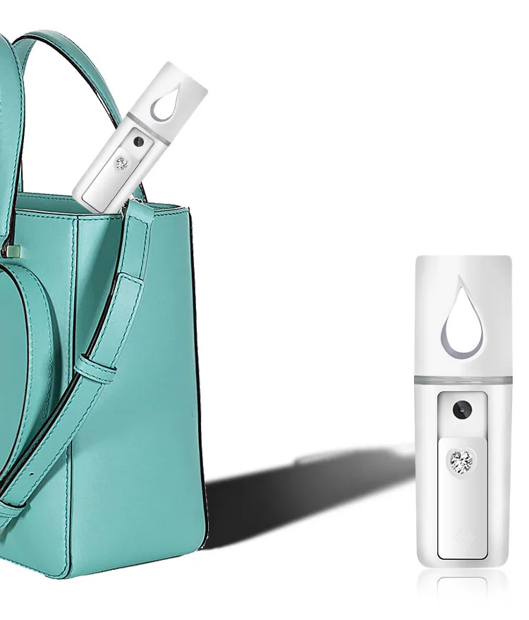 Перезаряжаемый увлажнитель для женщин, портативный ручной Ингалятор, профессиональный отпариватель для лица