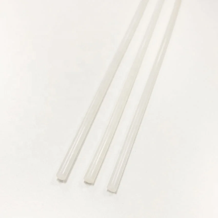 Milky white polypropylene rod hard PP plastic bar Nylon rods Straight rod for toys