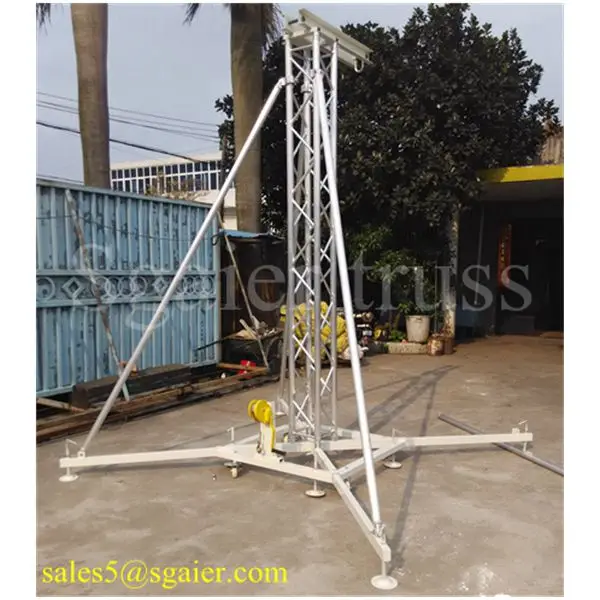 Алюминиевый линейного массива, балочная установка на открытом воздухе крепление системное башня