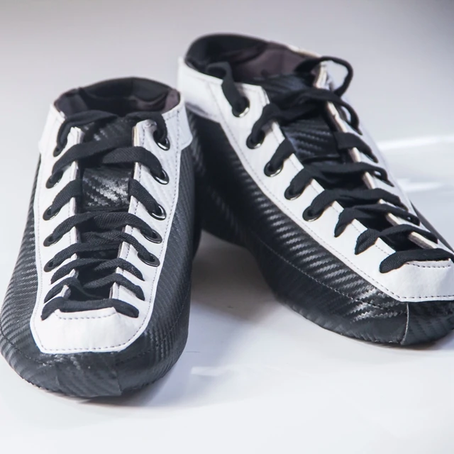 Carbon fiber roller skate boot, carbon fiber quad skate, carbon fiber derby skate
