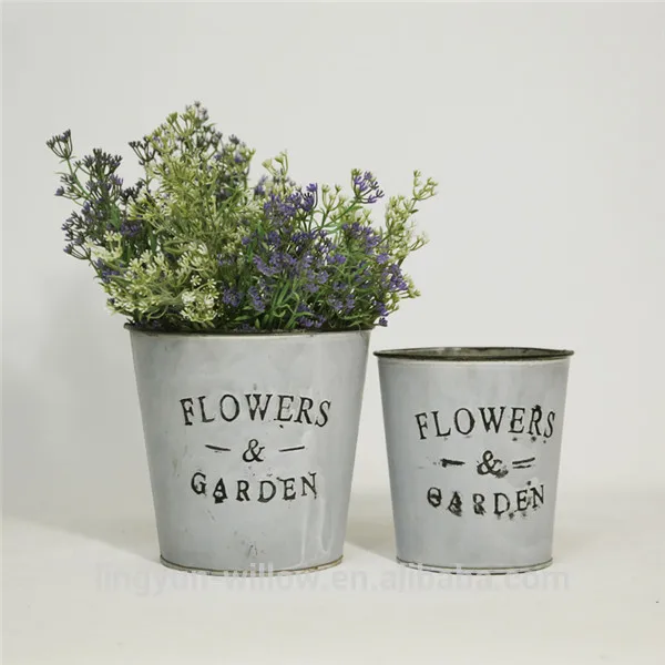 Цветочная ваза из кованого железа домашней конструкции оптовая