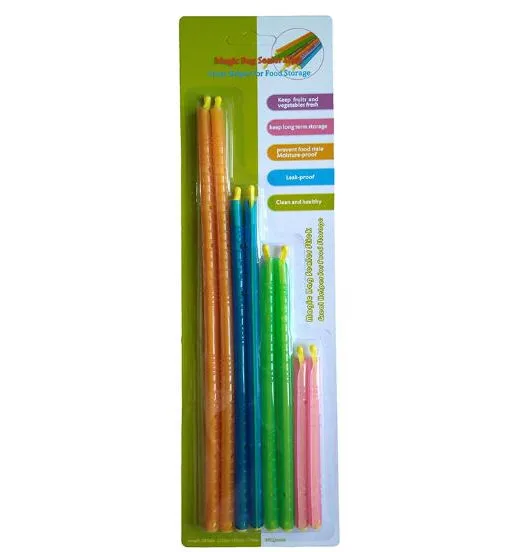 
Seal & pour bag clips bag sealer stick plastic 