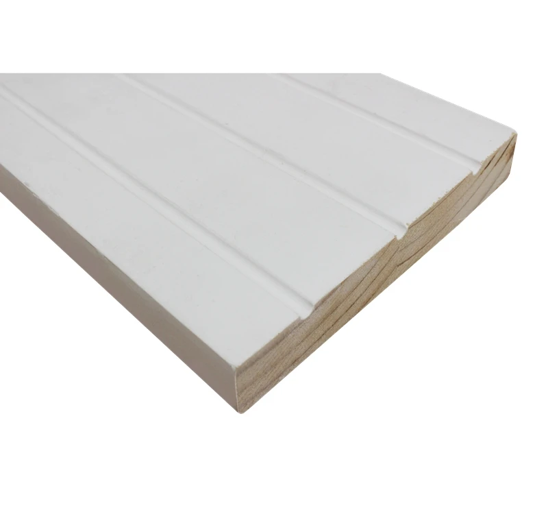 Wood door and window frame finger joint wood door jamb flat jamb