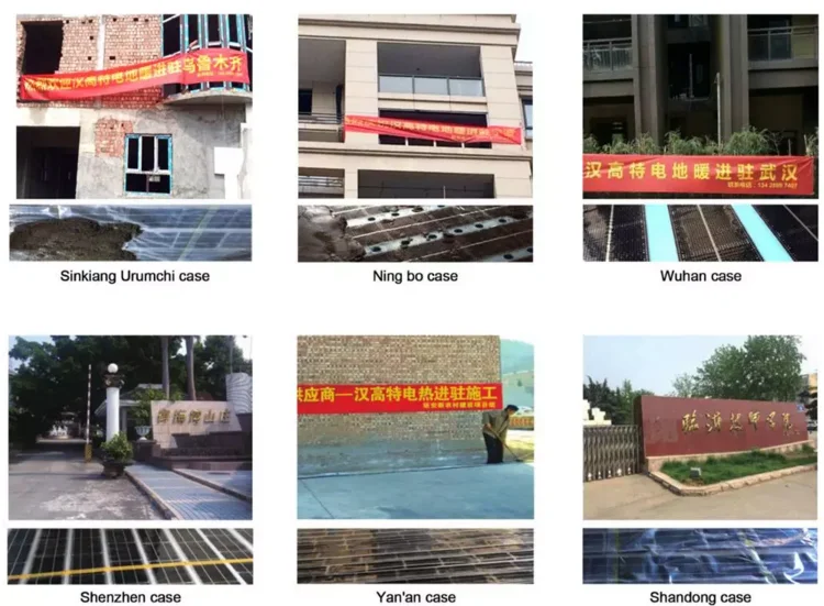 
10 years warranty 50 years lifespan electric radiant floor heating system 220V 110V 24V 12v infrared carbon heating film 