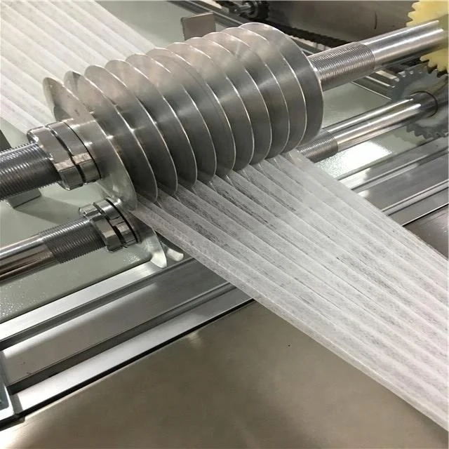 Одноразовые PP Нетканые полосы крышка зажима пышные волосы сеть изготовляющая машина