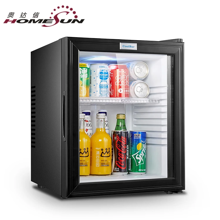 BCG-32B Best Black Cool Glass Door Mini Fridge For Sale