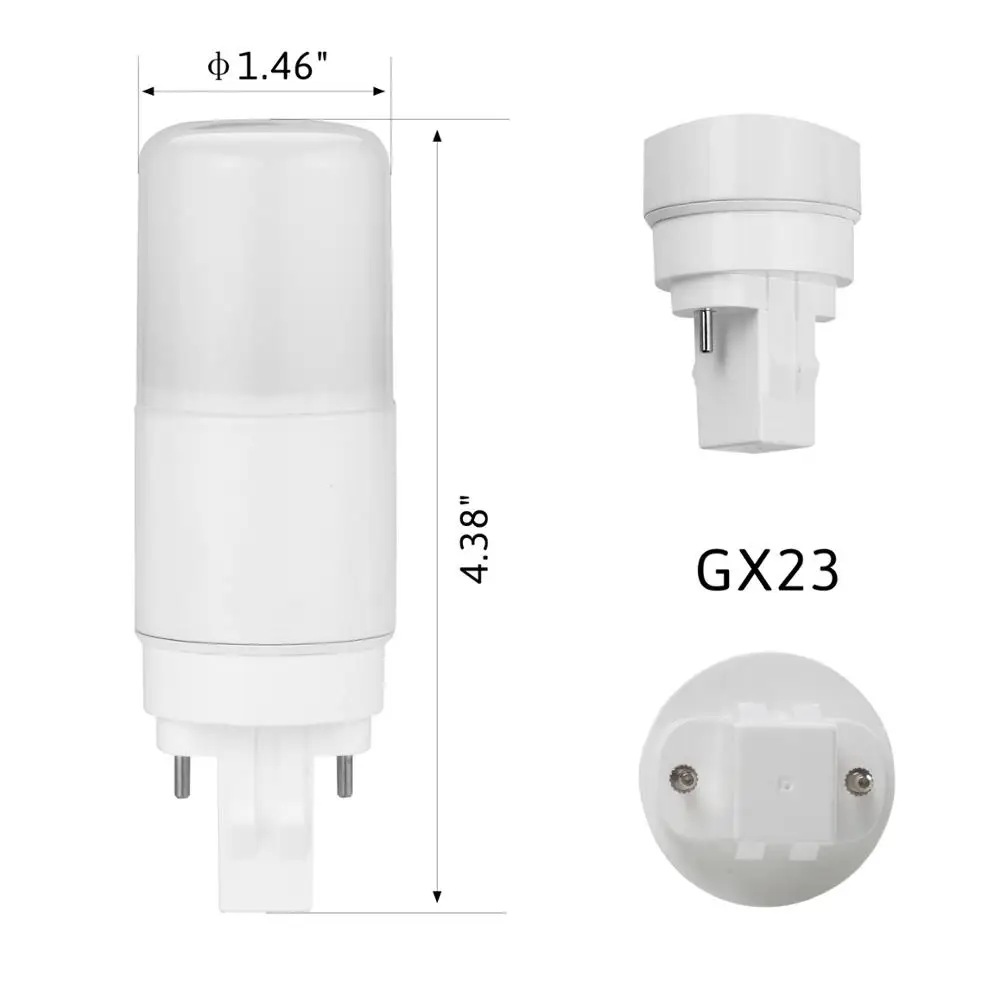 
TYPE B stick UL listed 5w GX23 base PL lamp AC120-277V suitable for 6