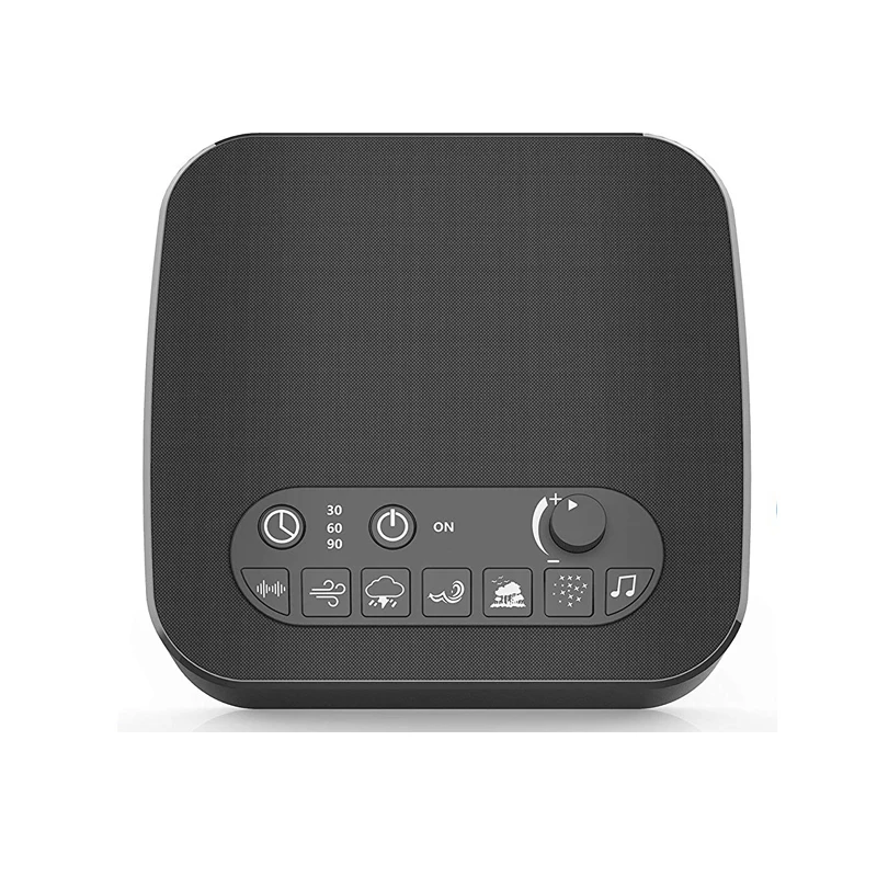 White Noise Sound Machine with7 Unique Non-Looping Fan 2019 Most Popular Portable Sleep aid