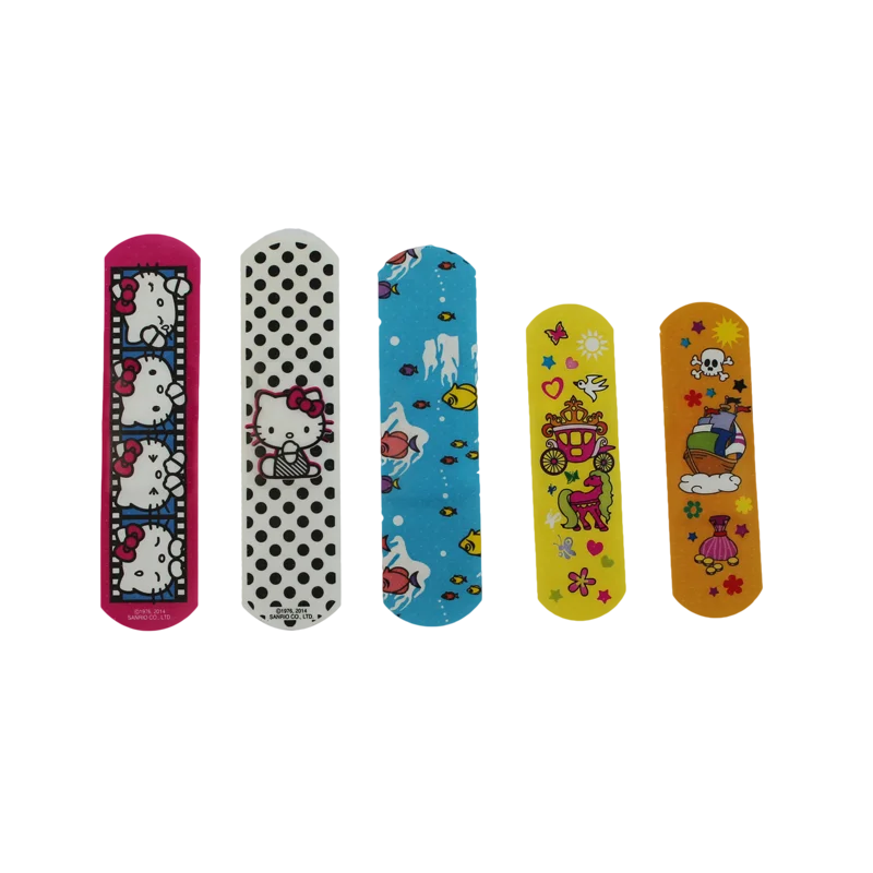 Medical PE Adhesive Bandage Cartoon Band-aid Elastic Band-aid for Kids