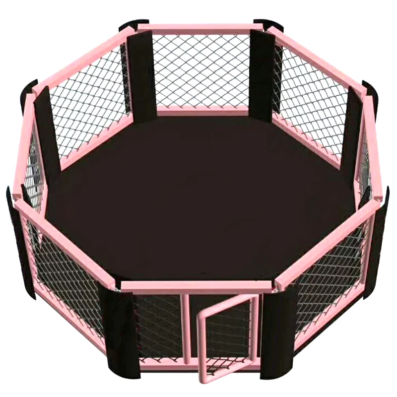 MMA international competition octagonal cage professional boxing ring