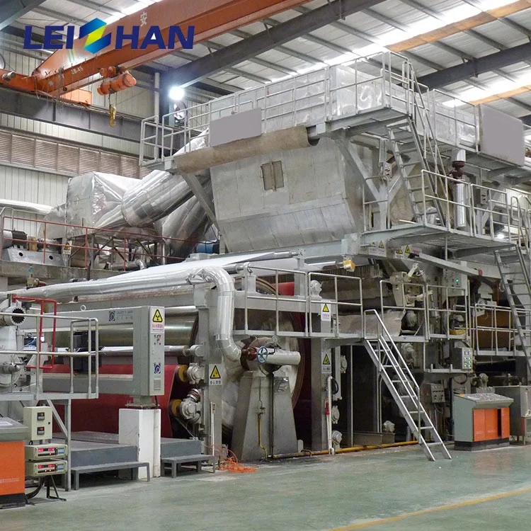 Turnkey Paper Plant Tissue Jumbo Roll Manufacturing Plant