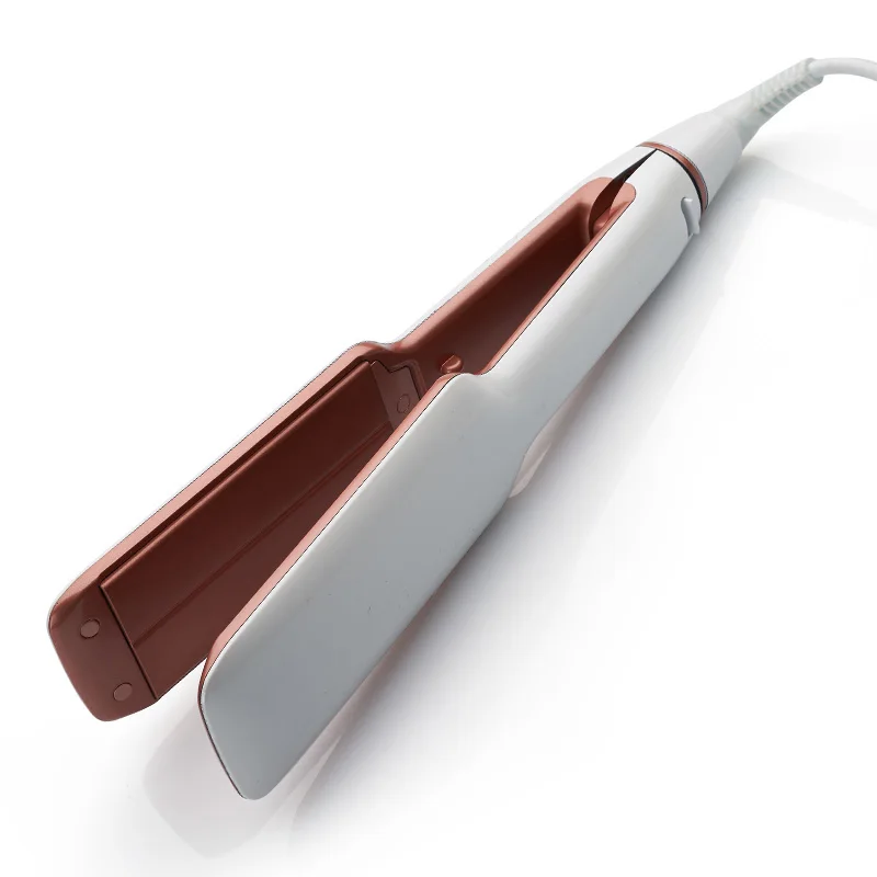 Big Jumbo Heating Plate LCD Hair Straightener Wave Hair Maker