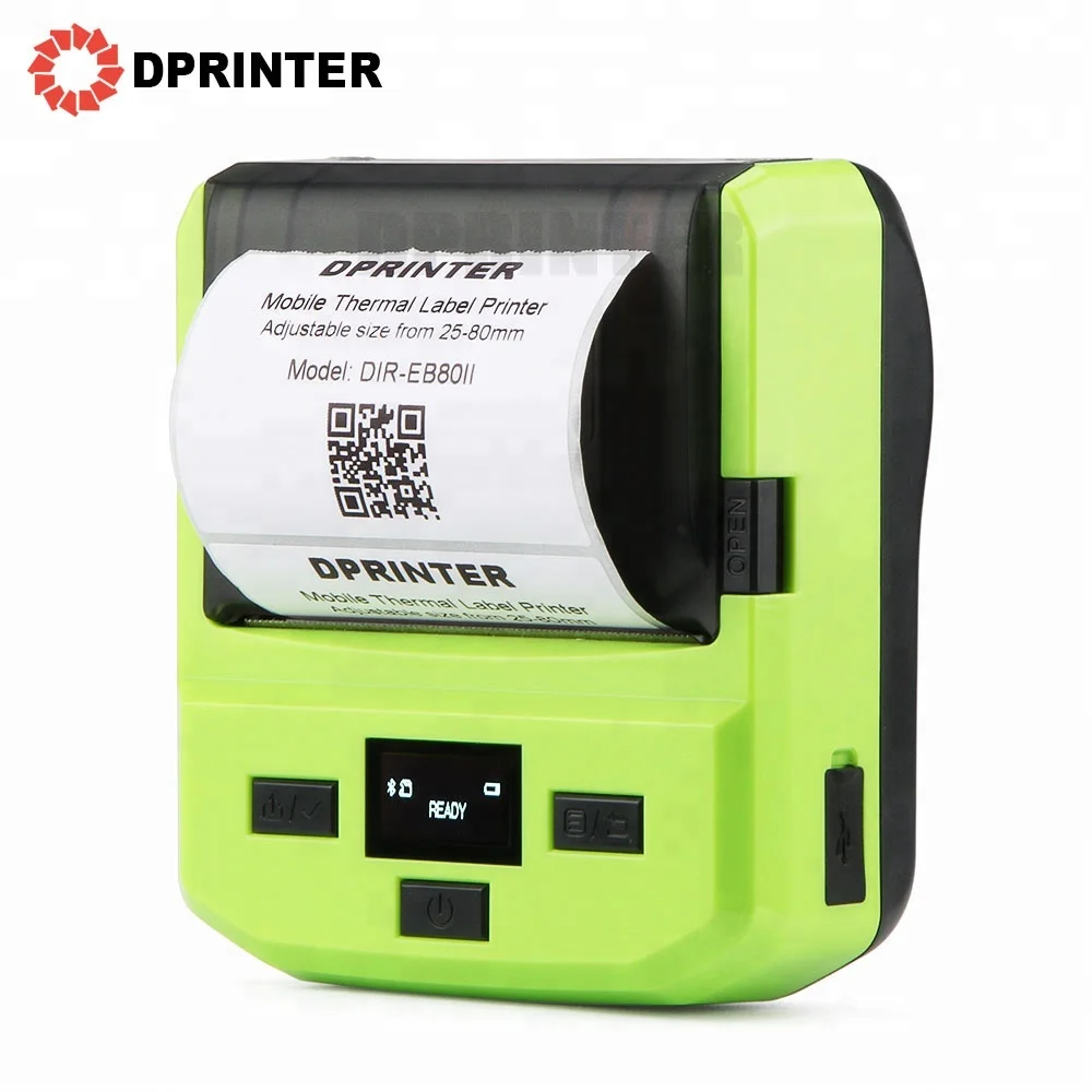 
 80mm portable adhesive is suitable for logistics and supermarket thermal label printers  