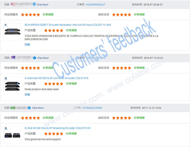 4 Channels  8* HD H.264 Video Encoding to ATSC-T ISDB-T IDVB-T DVB-C RF Encoder Modulator COL5011H