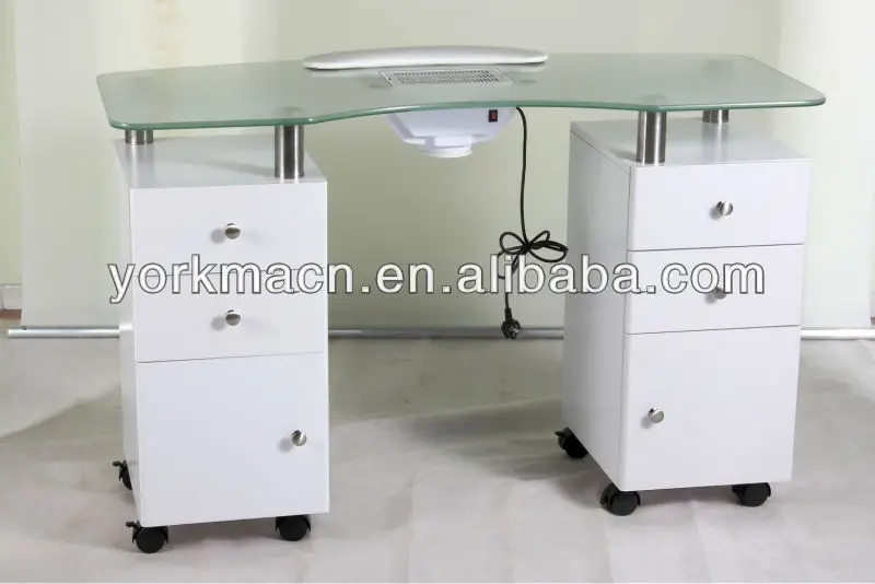 
Beauty salon nails equipment manicure table with dust collector 