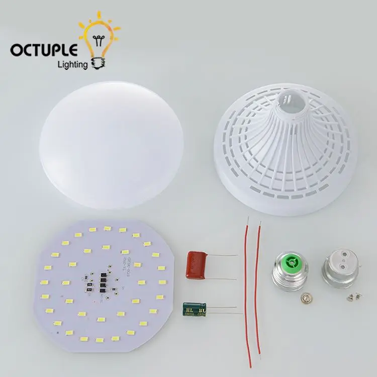 e27 20w/36w energy efficiency ufo round skd led panel light skd parts