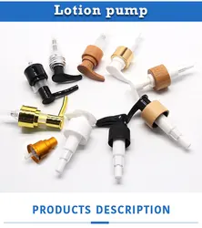 Пластиковый насос для лосьона разных размеров 24/410 28/410 в наличии