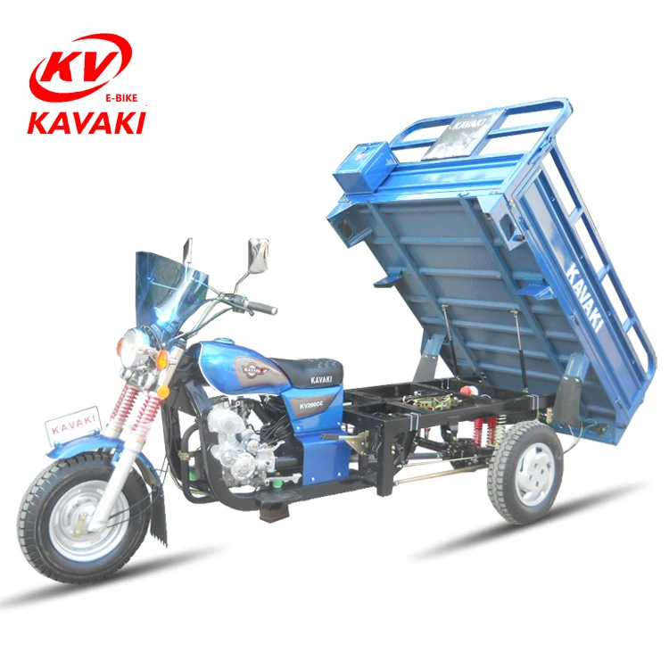 Customized dump cargo motor tricycle tok de moto gasoline 110cc 150cc 175cc 200cc