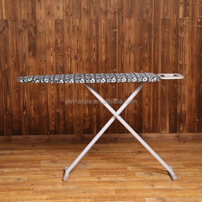 VIVINATURE Big Size Mesh Metal Ironing Board With clothes rack