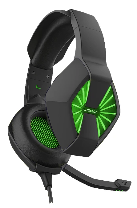 OEM Custom Led Light PS4 Noise Cancelling Gaming Headsets wired glowing headphone 3.5 MM  USB