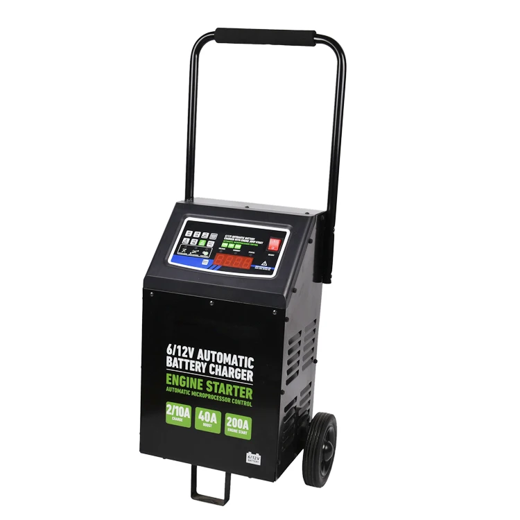 Automatic battery charger 12V/6V 2/10/40/200 Amps/Engine Start