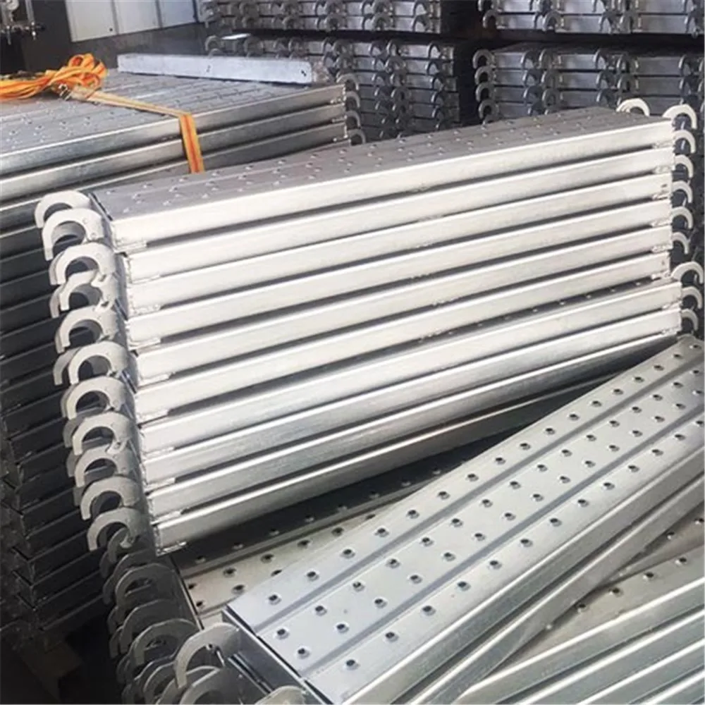 galvanized scaffolding steel plank perforated work board with hook