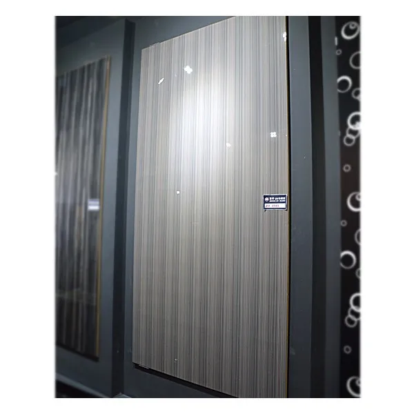 high gloss wooden grain UV MDF panel ZH-3947