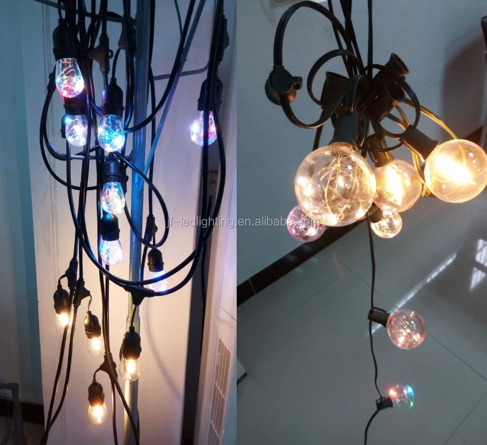 Эдисон Лампы Строка Свет Globle G40 LED Звездное Строка