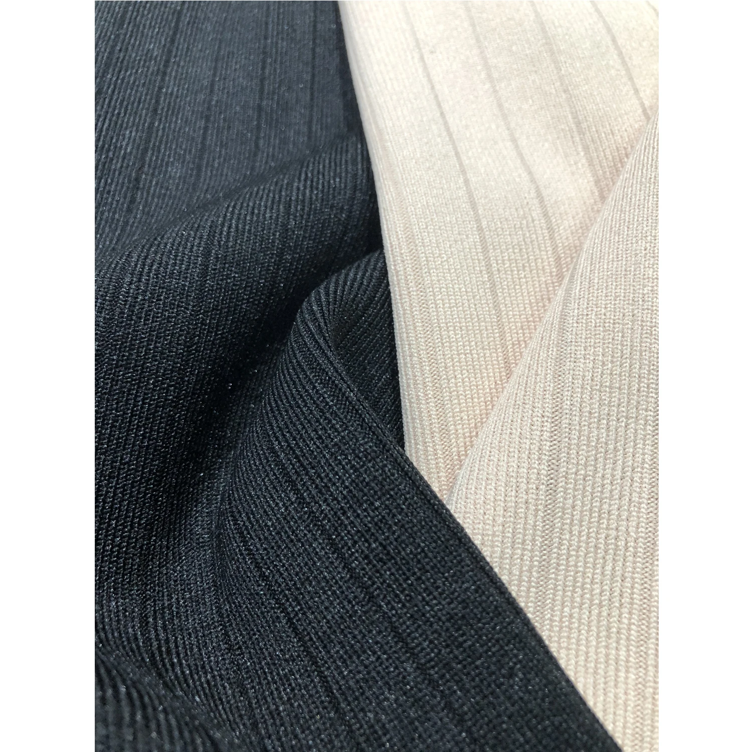 cheap black velvet upholstery fabric home-wear Stripe Velvet light velvet fabric