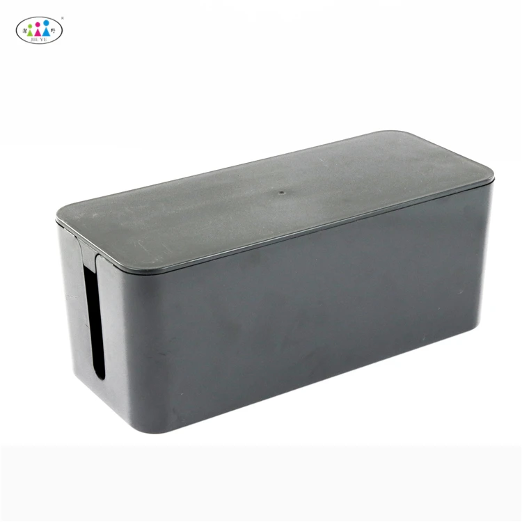 Cable Management Box Cord Organizer Kit Cover Conceal Hide Wire Plug Box