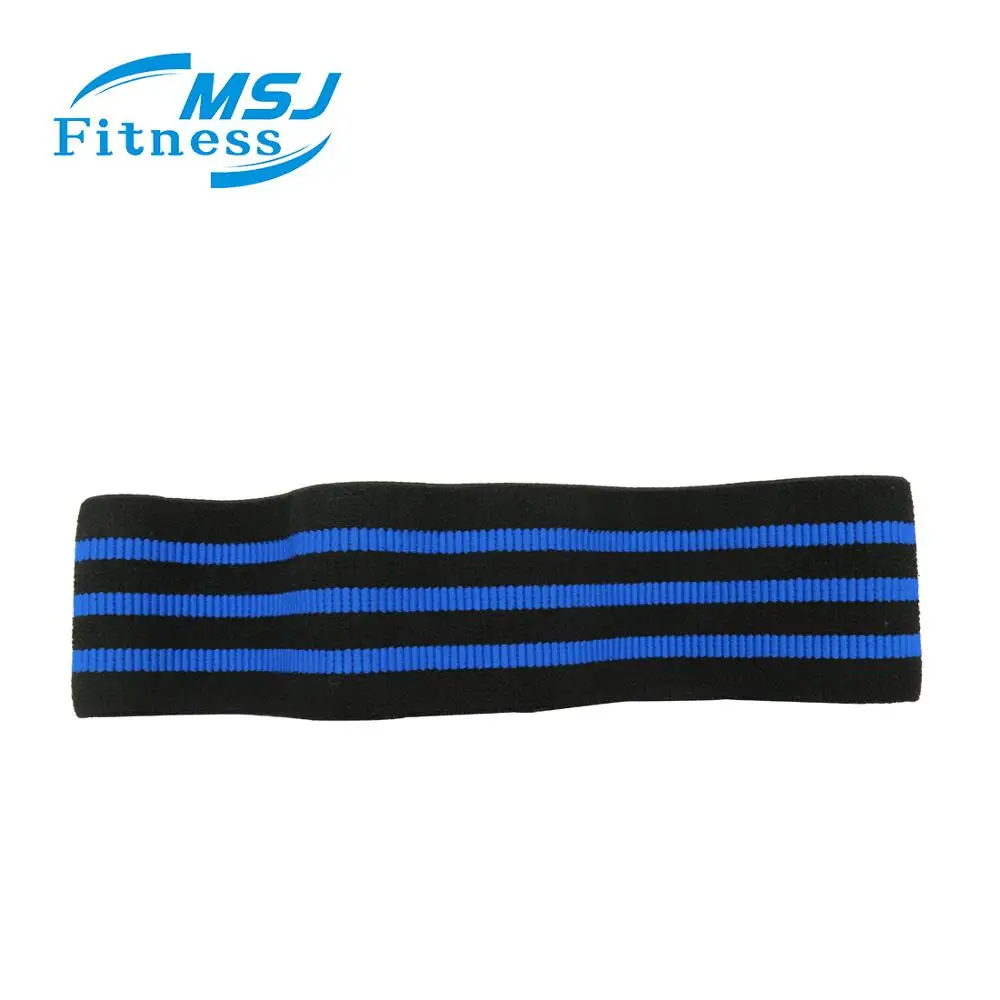 Booty Exercise Elastic Polyester Hip Bands Yoga Stretching Training Fitness Workout Anti Slip Cotton Hip Band Resistance Bands