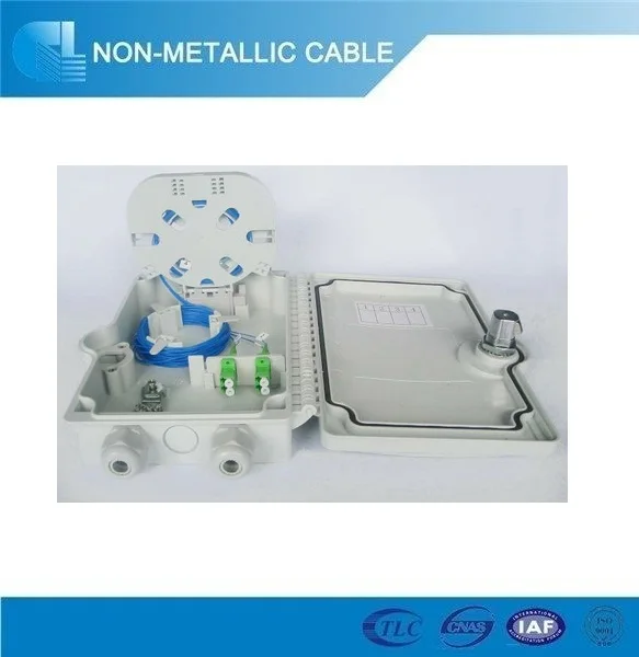 Wall-mounted or Rack-mounted 96 Ядро Открытый Оптического Волокна Соединительной Коробке