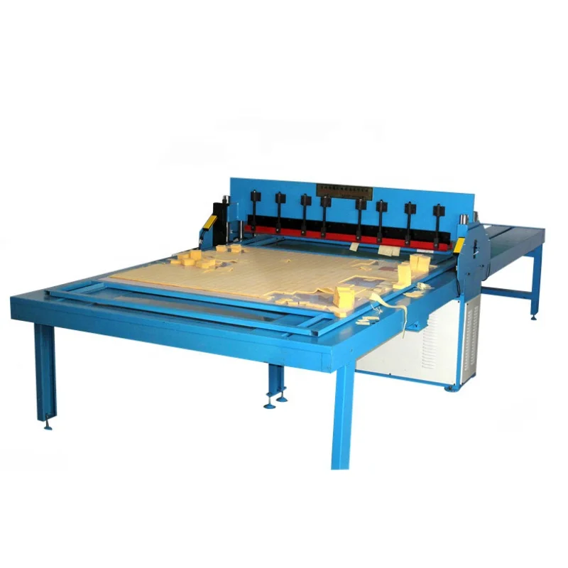 Automatic zigzag fabric sample cutting machine